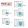 thumbnail image 6 of Teal Palm Tree Outdoor Rug for Patio/Deck/Porch, Non-Slip Large Area Rug 5 x 7 Ft, Tropical Summer Coastal Vintage Turquoise Indoor Outdoor Rugs Washable Area Rugs, Camping Rug Carpet Runner, 6 of 8