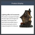 thumbnail image 4 of HOUSE 1 Casa Encantada De Resina Navideña: Casas De Pueblo Iluminadas Por Led Con Figuras, Adorno De Decoración Para Habitaciones Interiores De Colección Village, 4 of 4