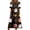 Black, variant on Halloween Print Women Midi Dresses, Round Neck Casual Fashion Dress With Side Pockets Cute Cat Pumpkin Print Loose Daily Halloween Holiday Outfit Orange XL