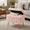 Pink, variant on LIFERECORD Small Ottoman with Storage, Vanity Stool with Storage for Bedroom, Ottoman Coffee Table,Small Velvet Foot Stool for Living Room, Grey