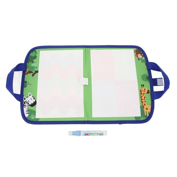 Water Coloring Mat, Mess Free Kids Water Doodle Mat Endless Fun Early Learning Soft Fabric  For Home