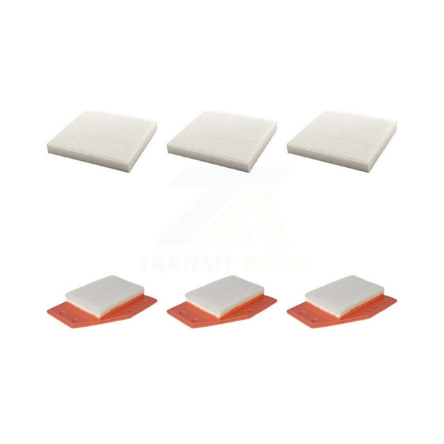 PUR 3x Air + 3x Cabin Filter (6 Total) Kit for Car 2023 Honda Civic HR-V KFL-101112