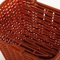 thumbnail image 3 of Cesta para manillar de bicicleta, cesta grande para artículos diversos, impermeable, con tapa marrón, 3 of 3
