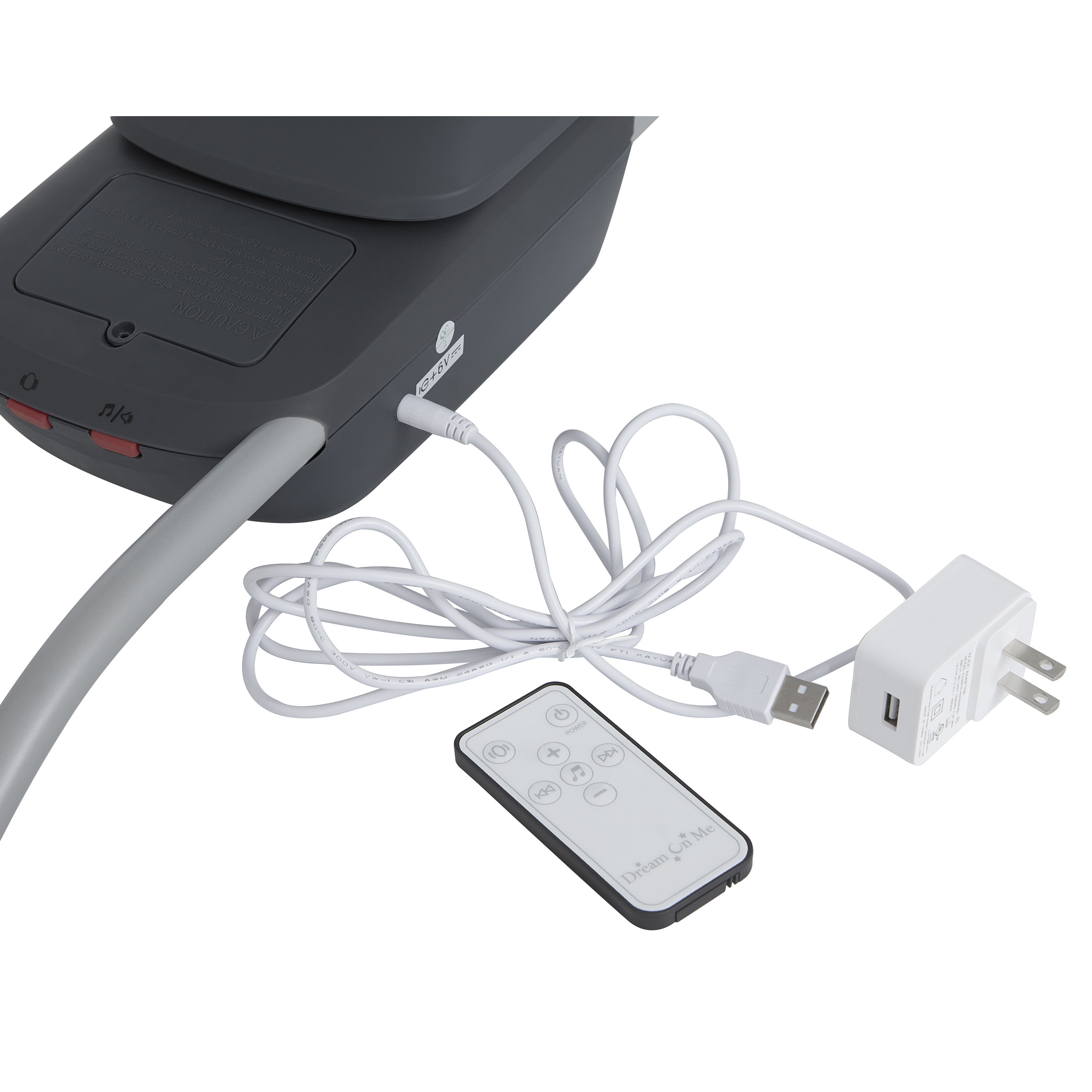 Dream On Me 6v 2-Prong Power Adapter with Multiple Protection