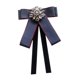 thumbnail image 1 of Broche de lazo con lazo para mujer, elegante lazo, corbata, lazo Marina de guerra, 1 of 9