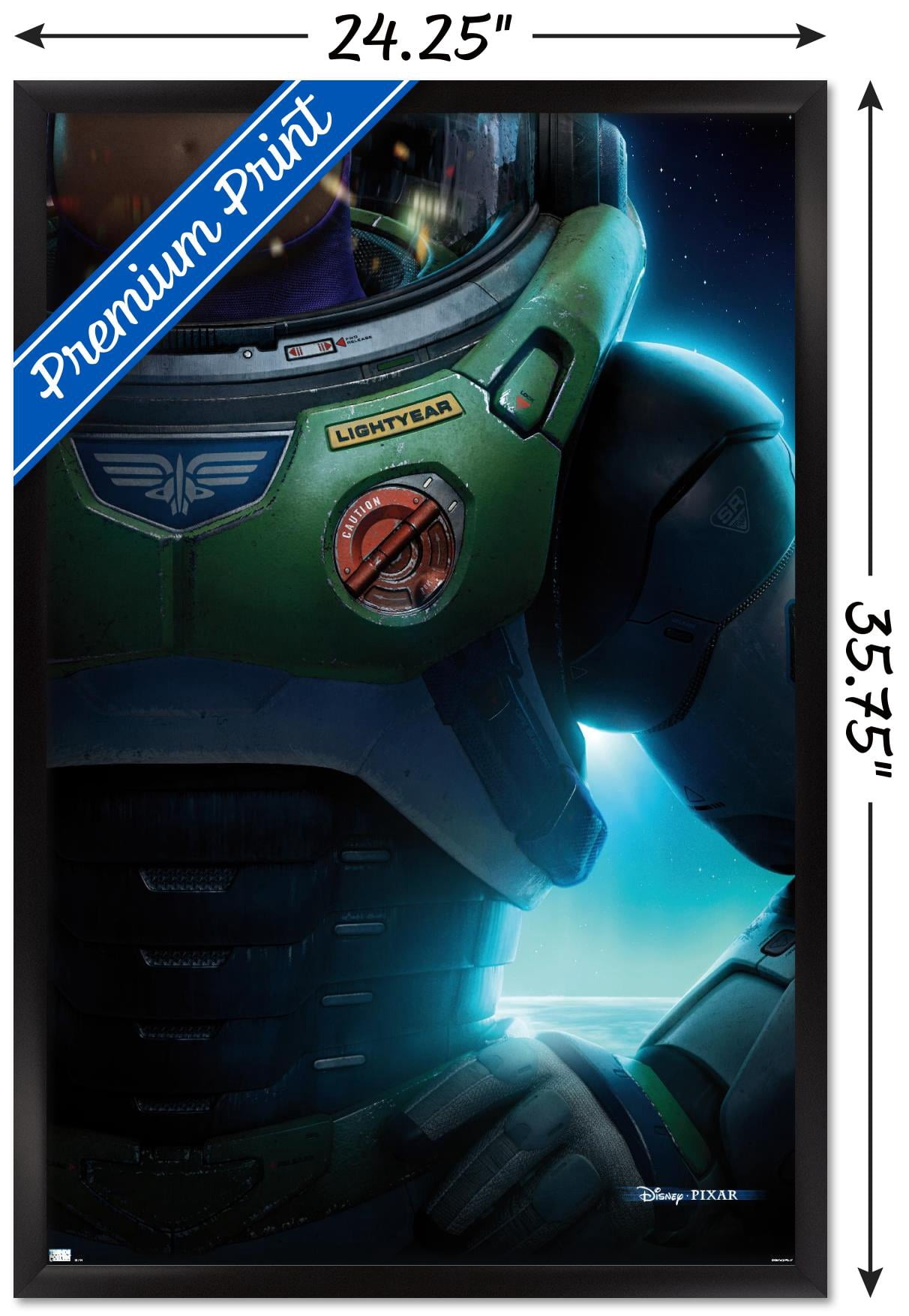 Disney Pixar Lightyear - Suit One Sheet Wall Poster, 22.375" x 34" Framed