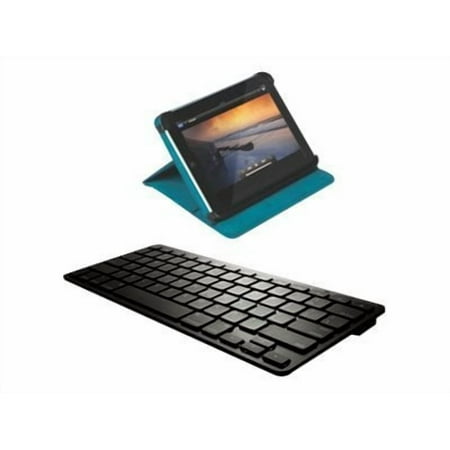 Targus Wireless - Keyboard - wireless - Bluetooth - black - with Targus Truss Case for iPad