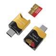 thumbnail image 2 of Lector de tarjetas tipo C para Huawei Lector de tarjetas OTG Lector de tarjetas TF para teléfono móvil de alta velocidad, 2 of 2