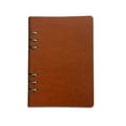 thumbnail image 2 of SENRISE A5 PU Leather Binder Notebook Personal Planner Rings Binder Refillable Filler Paper for Business Office Multiple choices, 2 of 7