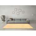 thumbnail image 3 of Ahgly Company Indoor Square Solid Brown Modern Area Rugs, 8' Square, 3 of 4