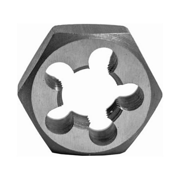 Century Drill & Tool 96302 Hexagon Pipe Die, 1/4-18 National Pipe Thread, 1-In. - Quantity 2