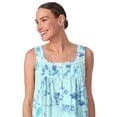 thumbnail image 4 of Aria Women's Sleeveless Long 100% Cotton Nightgown in 46", Sizes XS to 5X, 4 of 7