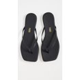 thumbnail image 2 of Sandalias TKEES Lily con Punta Cuadrada y Diseño Tipo Flip Flop Negro Talla 9 US, 2 of 6
