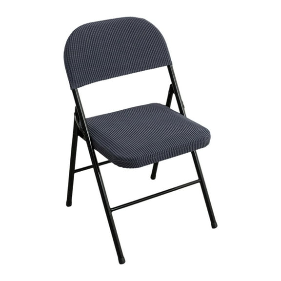 2Piece Split Elastic Chair Slipcovers Set Widely Fit Washable Tear Polyester Covers for Foldable Furniture