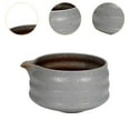 thumbnail image 6 of Fiocias Ceramic Matcha Bowl 500ml Japanese Traditional Matcha Bowl for Ceremony Beverage white, 6 of 9