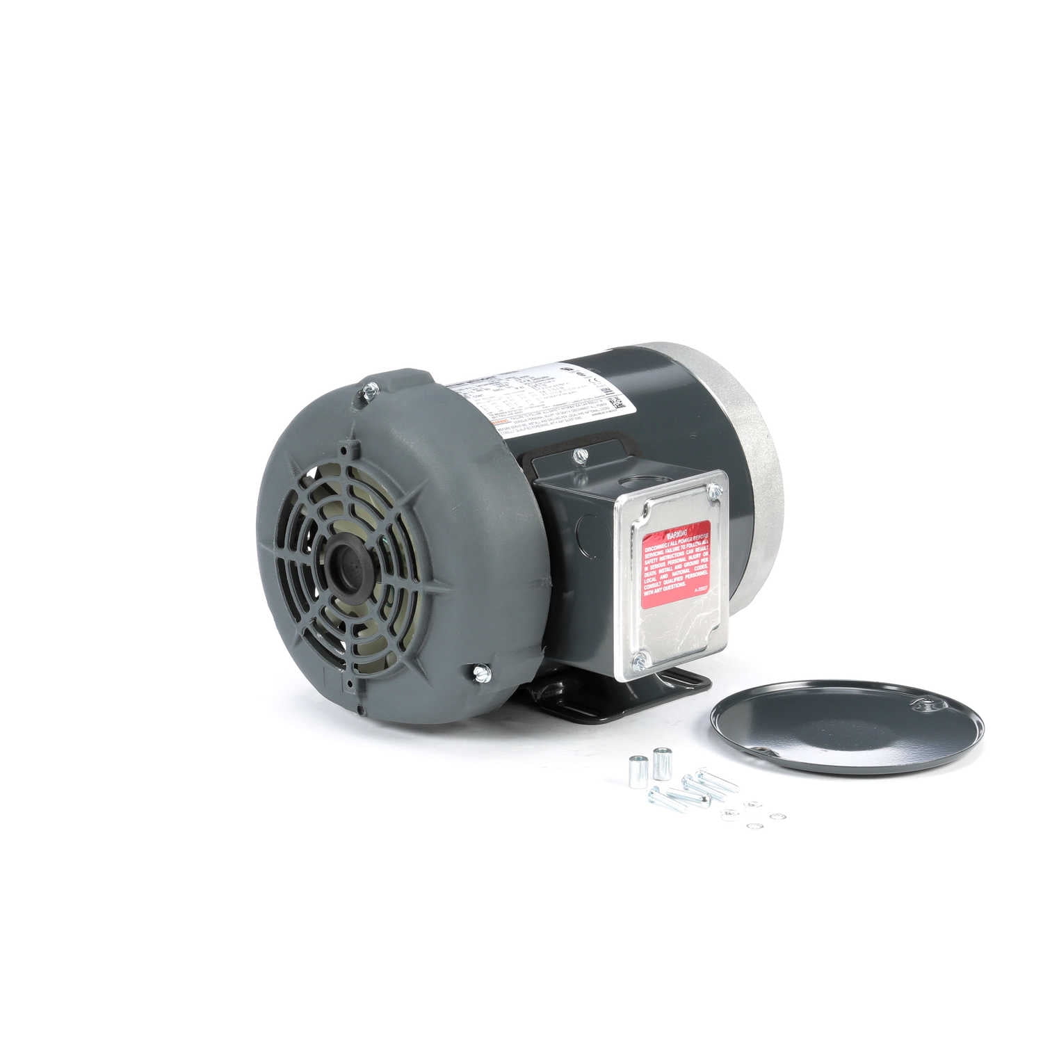 Marathon Jet Pump Motor, 1 HP, 3 Ph, 60 Hz, 230/460 V, 3600 RPM, 56J Frame, TEFC - J063A