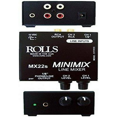 Rolls, 3 Acoustic Guitar Amplifier, Black MX28