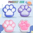 thumbnail image 2 of Juguete antiestrés ISEN Patita de Gato Squishy 8 cm Morado, 2 of 7
