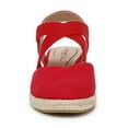 thumbnail image 4 of LifeStride Women's Kimball Espadrille Wedge Sandal - Medium & Wide Width, 4 of 9