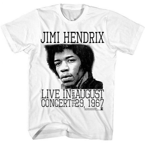 Jimi Hendrix Nottingham Blues Festival Men's T Shirt