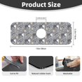 thumbnail image 2 of Kdxio Cute Dog And Flowers Pattern Non-Slip Diatom Mud Faucet Drain Pad,Self Absorbent Mat for Kitchen Sink for Variety Kitchen & Bathroom Countertops, 2 of 7