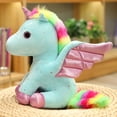 thumbnail image 1 of Unicornio de dibujos animados, Animal relleno, lindo juguete de peluche, regalo para niñas, almohada suave, Pentant, regalo de cumpleaños, cosas de unicornio para bebés pequeños, 1 of 5