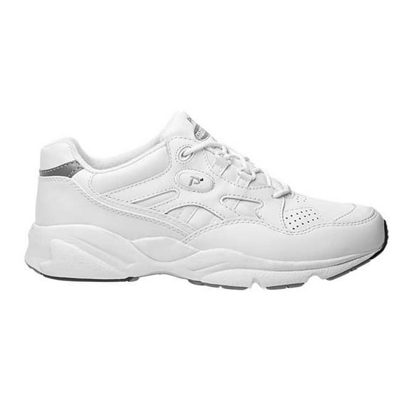 Propet Women's Stability Walker Shoes D(W) White Women's Shoe 7.5 D(W) W2034-7.5 WHT D(W)