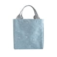 thumbnail image 1 of Bolsa de almacenamiento de alimentos Estuche de transporte para pícnic frío aislado Fiambrera térmica Viaje Necesario Contenedor de alimentos Almacenamiento y organización del hogar azul y 2 # Yuarrent HA2811-05B, 1 of 5