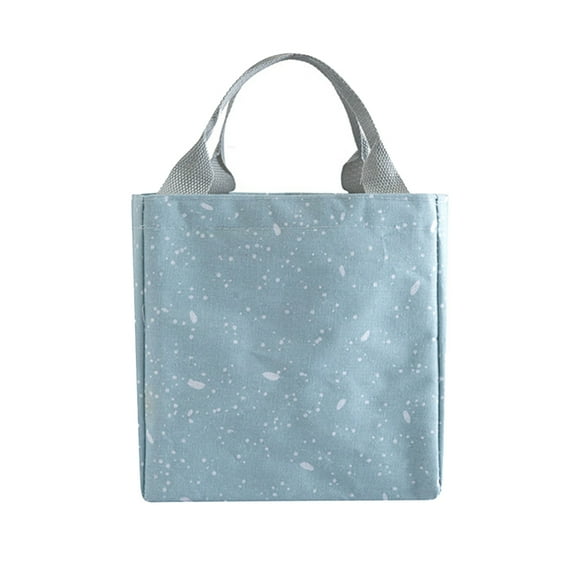 Bolsa de almacenamiento de alimentos Estuche de transporte para pícnic frío aislado Fiambrera térmica Viaje Necesario Contenedor de alimentos Almacenamiento y organización del hogar azul y 2 # Yuarrent HA2811-05B