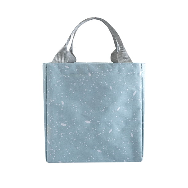 Estuche de transporte portátil para Picnic, fiambrera térmica, bolsa de almacenamiento de alimentos, bolsa aislada para viajes en frío, Almacenamiento y organización del hogar azul y 2 # Cateissary HA2811-05B