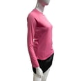 thumbnail image 3 of Iq Ladies Solid Bright Pink L Rashguards, 3 of 4