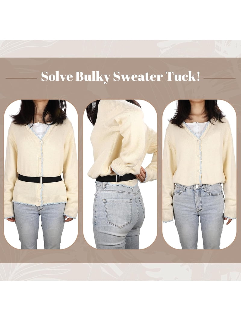 Invisible Women Stretch Belt No Show Elastic Web Strap Belt  display picture 1