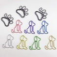 thumbnail image 6 of 150pcs Unbranded Colored Paper Clip Pony, Cute Fun Supplies, Adorable Dog & Paw Paper Clips, Multi-Color Metal Clasps for Document Binding & Decoration, 6 of 9