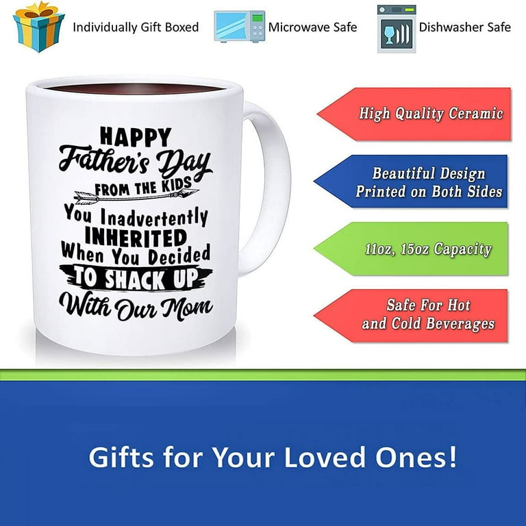 Stepdad Gift stepdad Mug funny Mug For Father s Day custom Gift