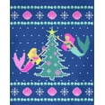 thumbnail image 4 of Old Glory Mens Mermaid Tree Ugly Christmas Sweater Long Sleeve Sweatshirt, 4 of 6