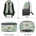 thumbnail image 4 of ZUXONGSY Cherry Blossom Owl Print School Bag and Lunch Box Set Kids Backpack Purse for Girls Boys Middle School Bookbag with Pencil Case and Water Bottle Holder Schoolbags Rucksack, 4 of 6