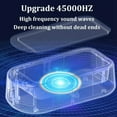 thumbnail image 4 of Portable Ultrasonic Jewelry Cleaner - 600ML Capacity with LED Light - Professional Household Cleaning Machine for Eyeglasses  Rings  Watches  and Dentures, 4 of 6