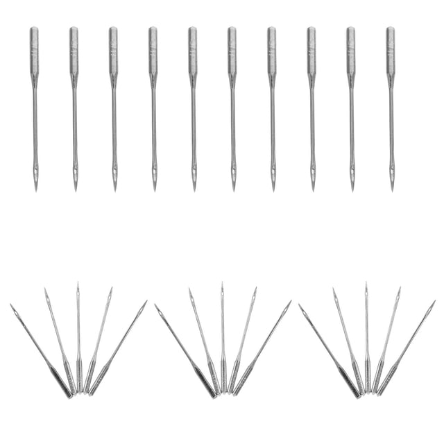 BESTYASH 60Pcs Stainless Steel Sewing Machine Needles Universal Fit for Electric Machines and Lightweight Fabrics