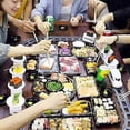 thumbnail image 2 of Sushi Rotating Sushi Toy Train Track Conveyor Belt Rotating Table Kids, 2 of 5