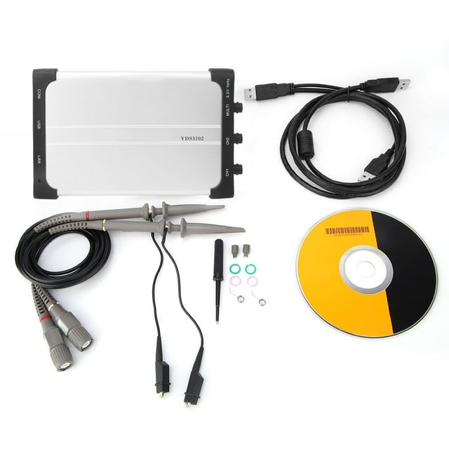 Owon VDS3102 100MHz 2+1 Multi Canal 1 Gs S Oscilloscope USB Virtuel