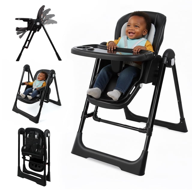 Trona Outlitt convertible 3 en 1 para bebé con asiento reclinable