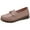 Pink, variant on NOKIO Comfortable Women'S Flats Stylish Women'S Breathable Fashion Sneakers Women Comfort Walking Flat Loafer Slip On Leather Loafer Comfortable Flat Shoes Outdoor Driving Shoes