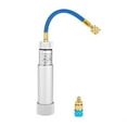 thumbnail image 2 of Aupoko AC Oil and Dye Injector with Snap Quick Coupler, 2 OZ Hand Turn Screw-in Type Oil Fluorescent UV Dyes Refrigerant for R410A, R134A, R22 and R12 Charger with 1/4" SAE Connector, 2 of 4
