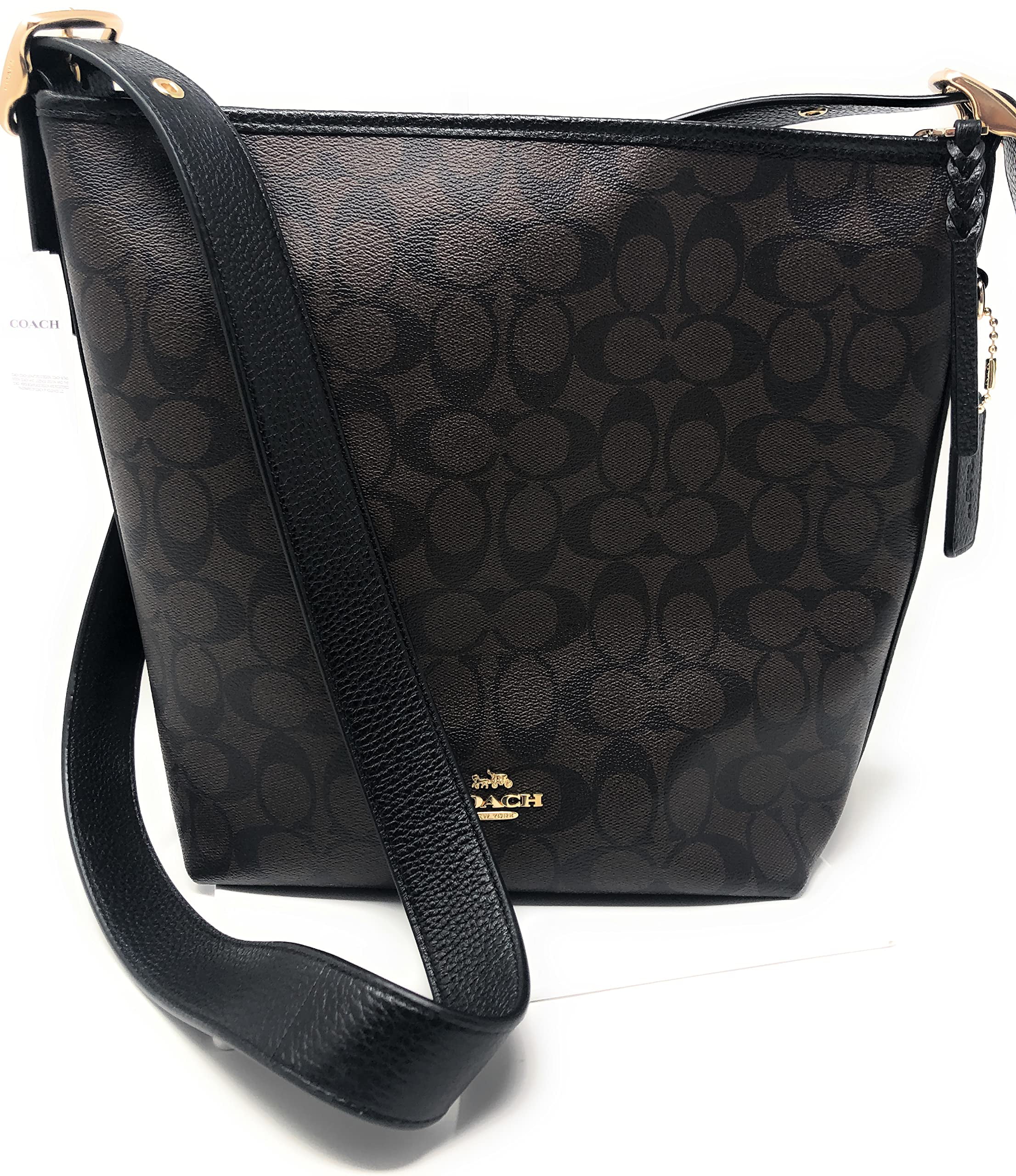 Leather crossbody bag Coach Black in Leather - 26608415