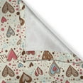 thumbnail image 4 of Ambesonne Valentines Valance Pack of 2, Hand Drawn Hearts, 54"X12", Multicolor, 4 of 5