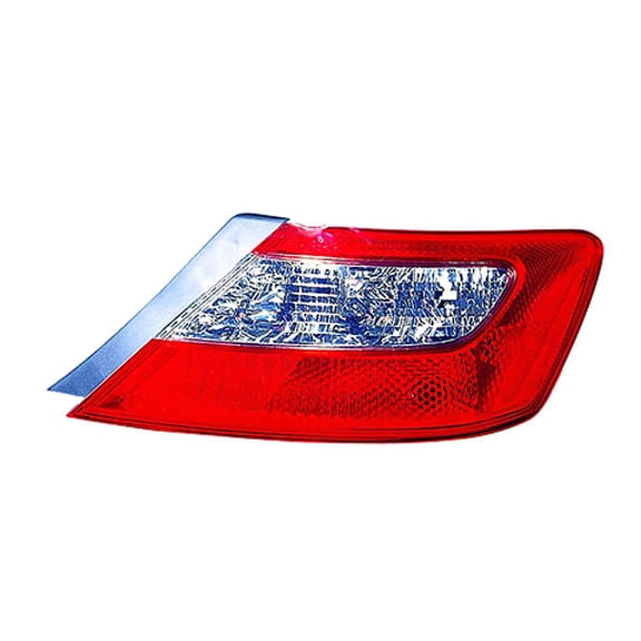 KAI New CAPA Certified Standard Replacement Passenger Side Tail Light Lens And Housing, Fits 2009-2011 Honda Civic Coupe