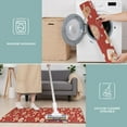 thumbnail image 6 of Red Christmas Gingerbread and Mitten Pattern Kitchen Rugs Sets Of 3,Kitchen Runner Rugs Non Skid Washable,Decorative Kitchen Floor Mats for Kitchen,Sink,Laundry,17"x30"+ 17"x47" + 17"x59", 6 of 6