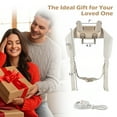 thumbnail image 3 of Gymax Neck Shoulder Massager w/ 2 Heat Levels for Pain Relief Neck Massager Pillow Beige, 3 of 10