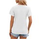 thumbnail image 5 of Fiudx Tops para Mujer Tops con Estampado de Moda para Mujer, Blusa de Manga Corta, Camisetas Divertidas con Cuello Redondo, 5 of 5