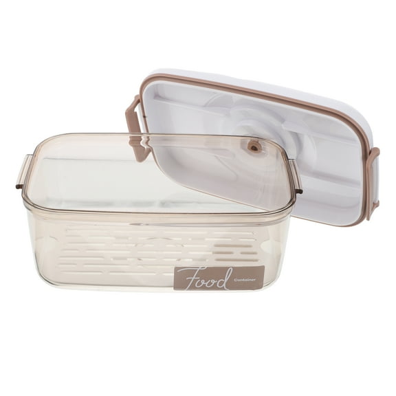 WRITWAA Vacuum Food Storage Containers Stackable Airtight Containers for Kitchen Organization 1 Set